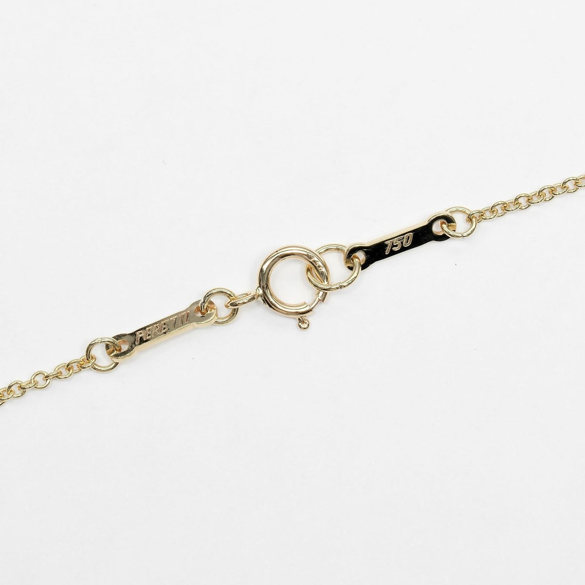 Tiffany & Co Open Heart Gold Necklace — view 6