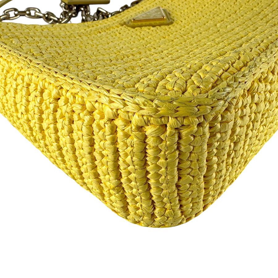 Prada Shoulder Bag Yellow — view 8