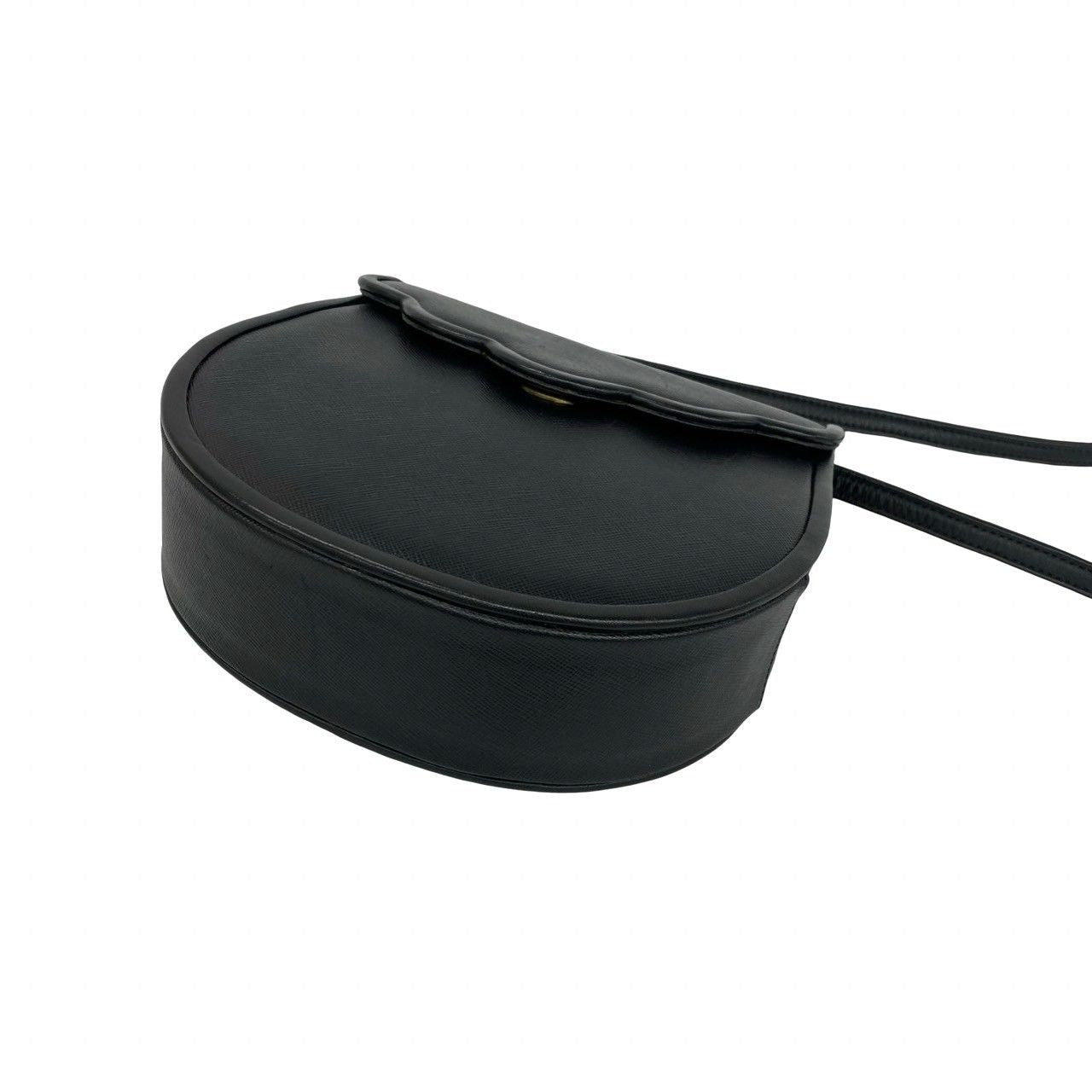 Saint Laurent Box Vintage Leather Mini Shoulder Bag Pochette Black — view 8