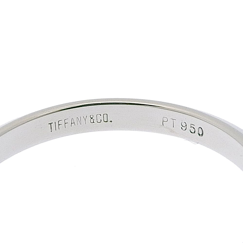 Tiffany & Co Knife Edge Platinum Ring — view 6