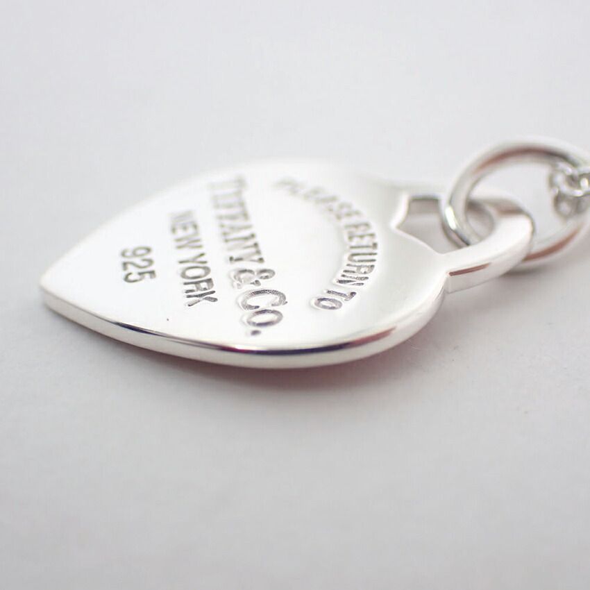 Tiffany & Co 925 Enamel Return to Tiffany Heart Pendant — view 8