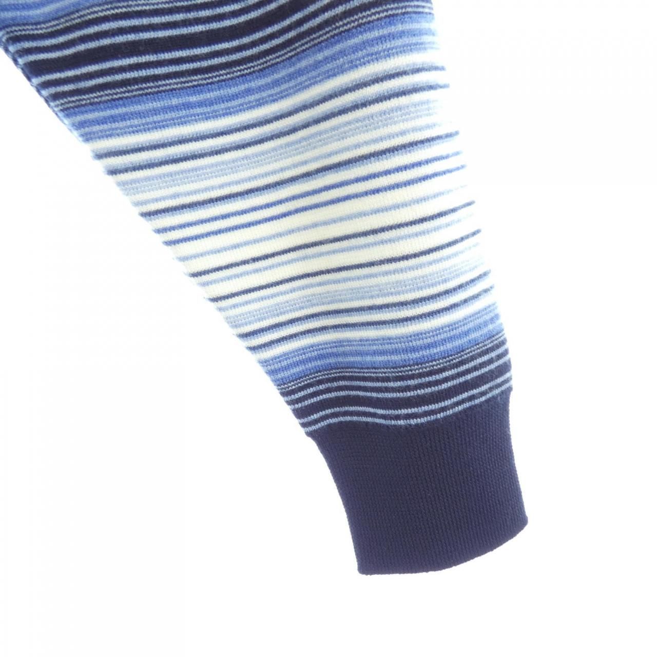 Celine Triomphe Striped Polo — view 6