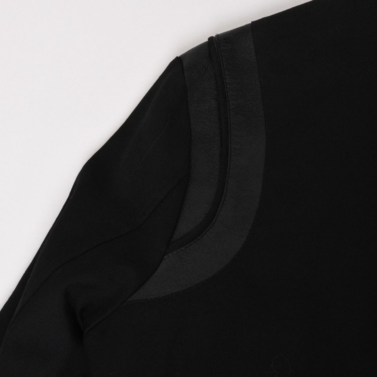 Saint Laurent Paris Teddy Jacket Wool Black White — view 8