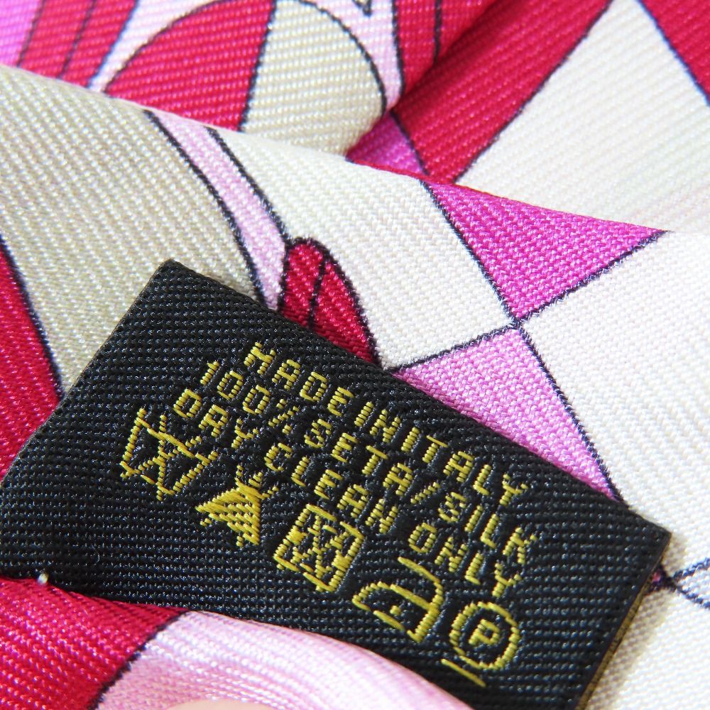 Bvlgari Serpenti Sherry Scarf Ribbon Bandana 100% Silk All Over Pattern — view 4