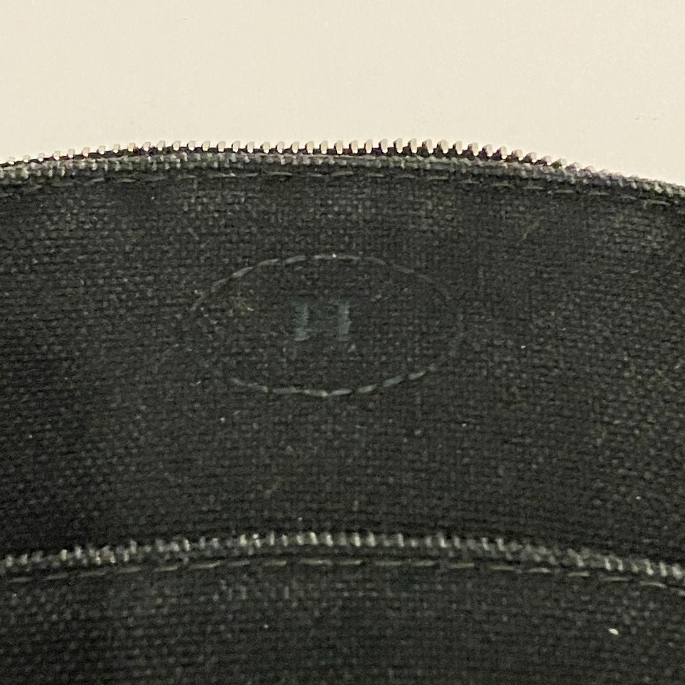 Hermes Canvas Bolide Pouch Mini Black — view 8