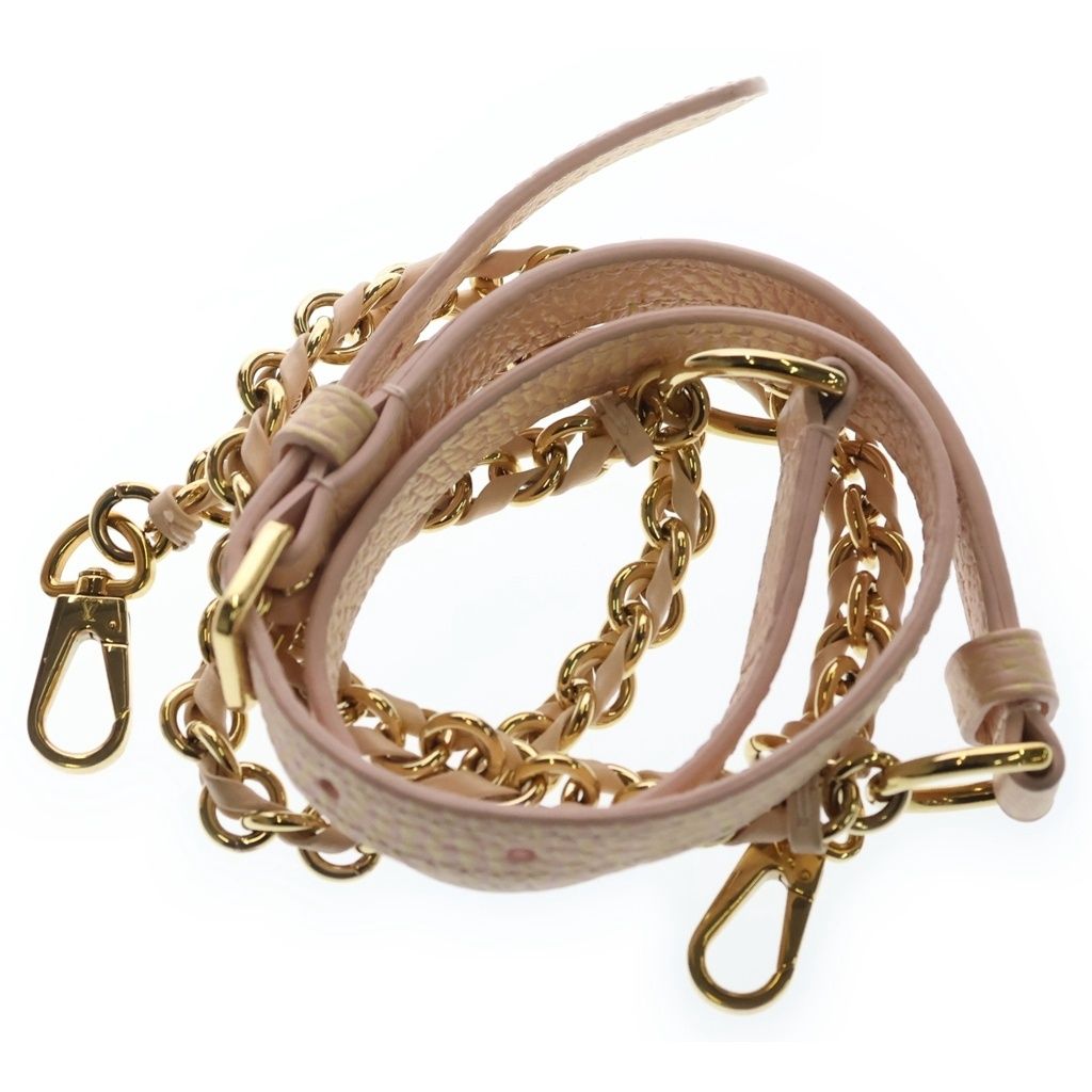 Louis Vuitton Capucines BB Jaune 2-Way Shoulder Bag Pink Leather Gold — view 8