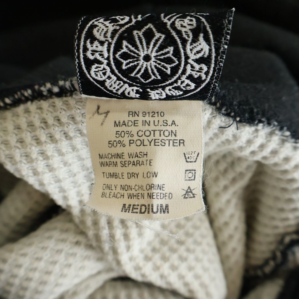 Chrome Hearts Vintage Thrml HD Plvr Lining Thermal Arm Print Back Scroll Label — view 8