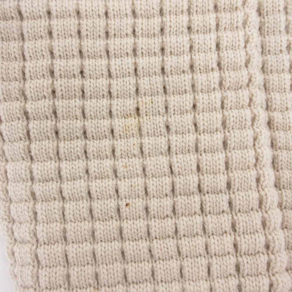Max Mara Weekend Line Cardigan Knit Hooded Mesh S Beige Long Sleeve Wool SD — view 8