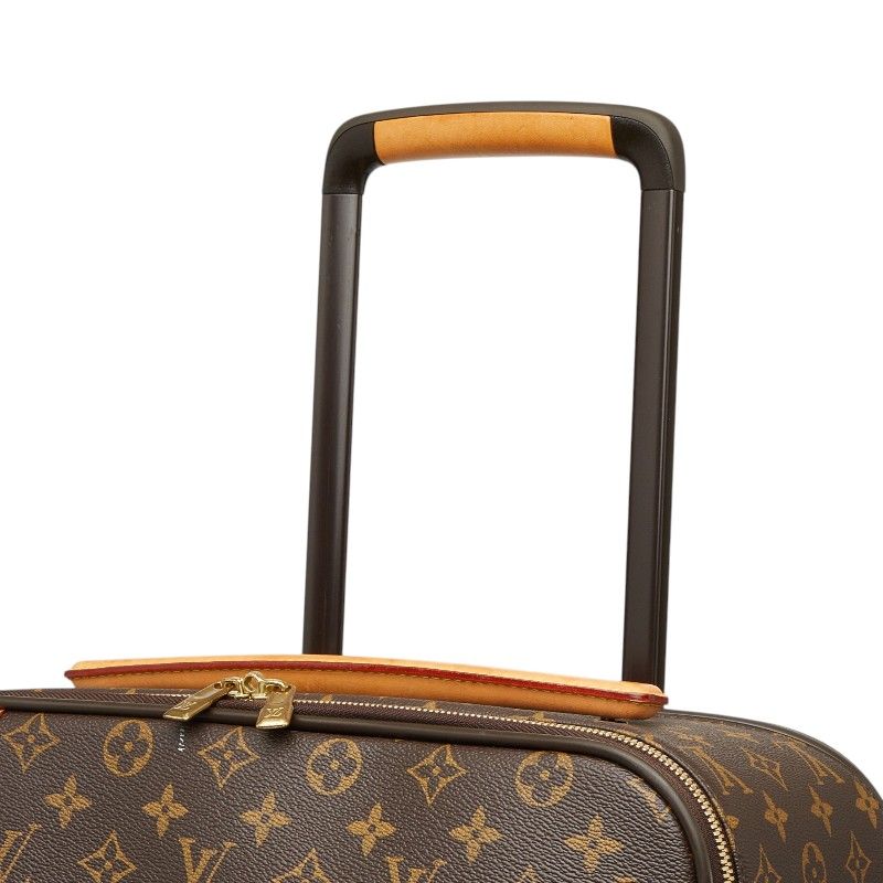 Louis Vuitton Monogram Pegase 50 Carry Case Trolley Suitcase Brown Leather 1 — view 8