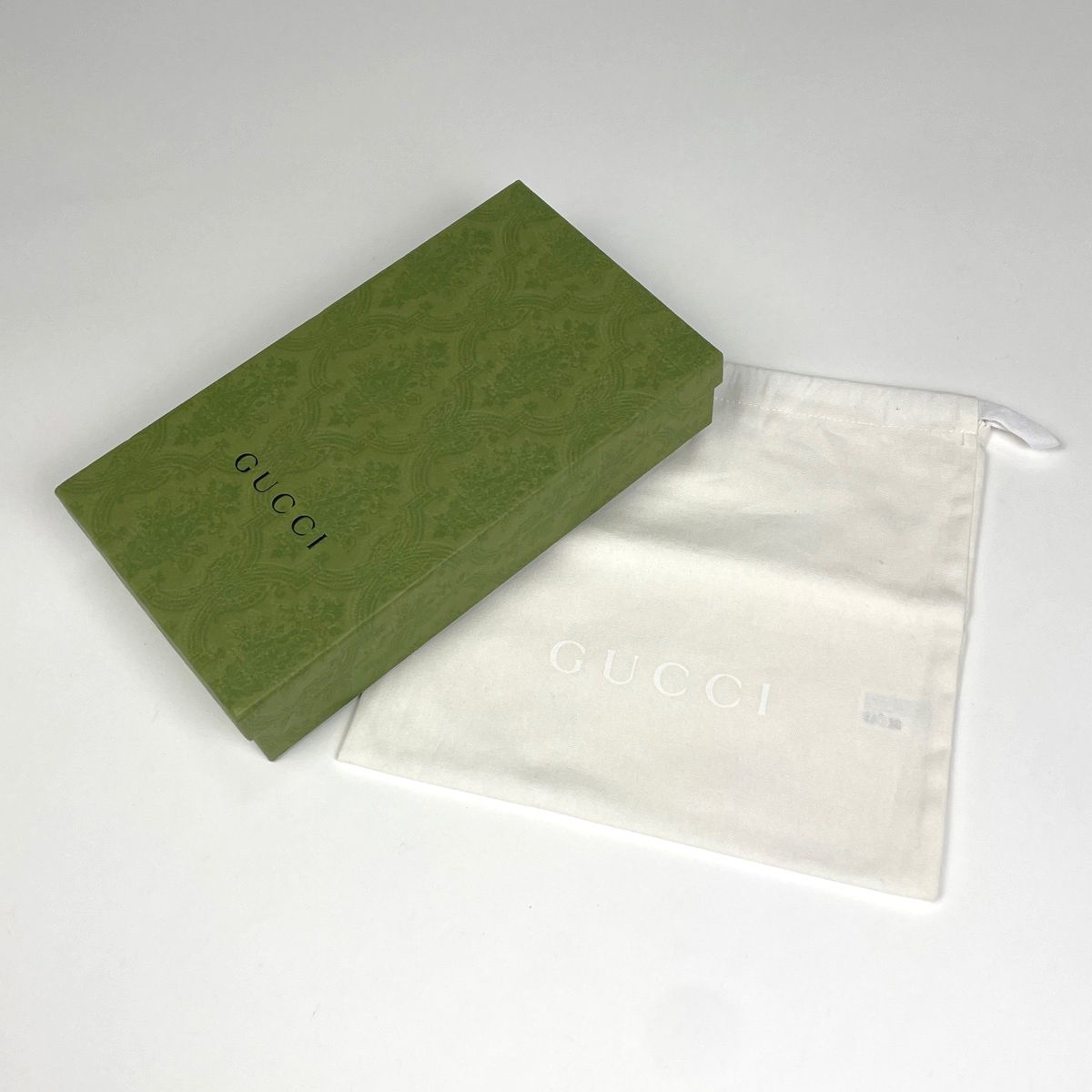 Gucci Logo Wallet Zip Around Leather Black — view 7