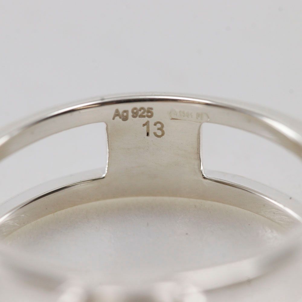 Gucci Interlocking G 925 Sterling Silver Ring — view 7