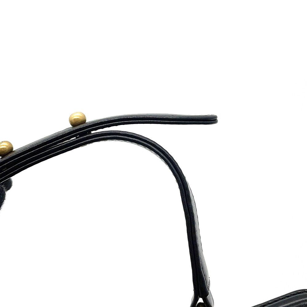 Chanel Chain Shoulder Bag Boy Black — view 8