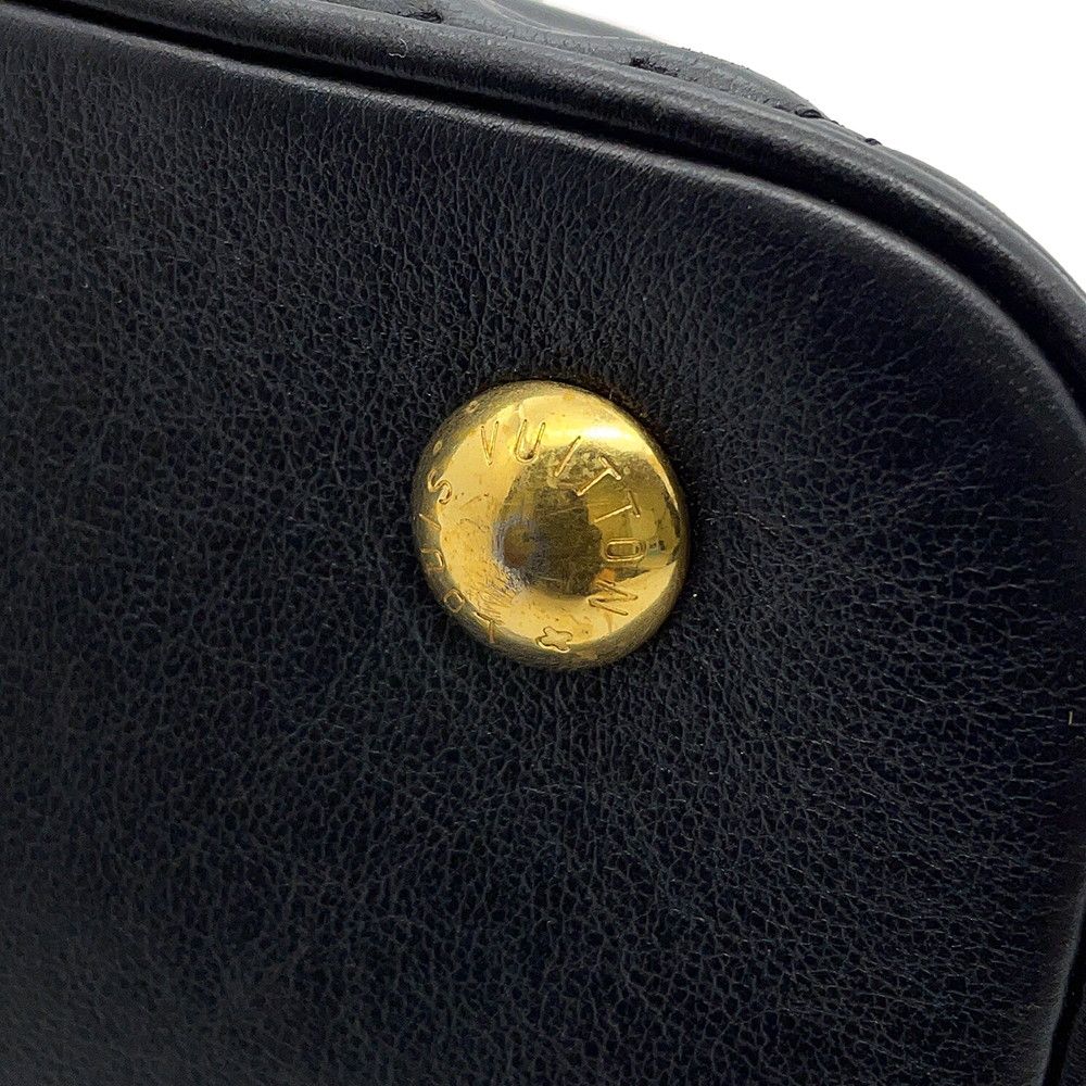 Louis Vuitton Bubble Glam Alma Soft BB 2-Way Shoulder Bag Black — view 8