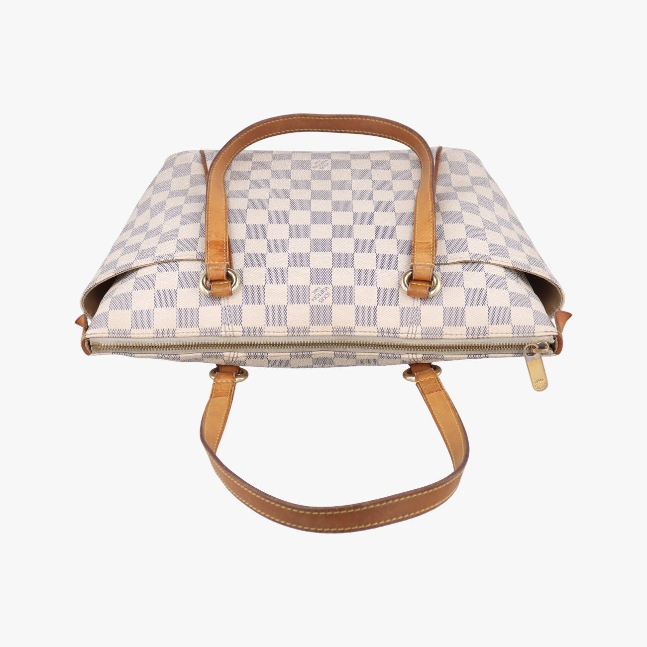 Louis Vuitton Totally PM Azur Damier Canvas Shoulder Bag — view 8