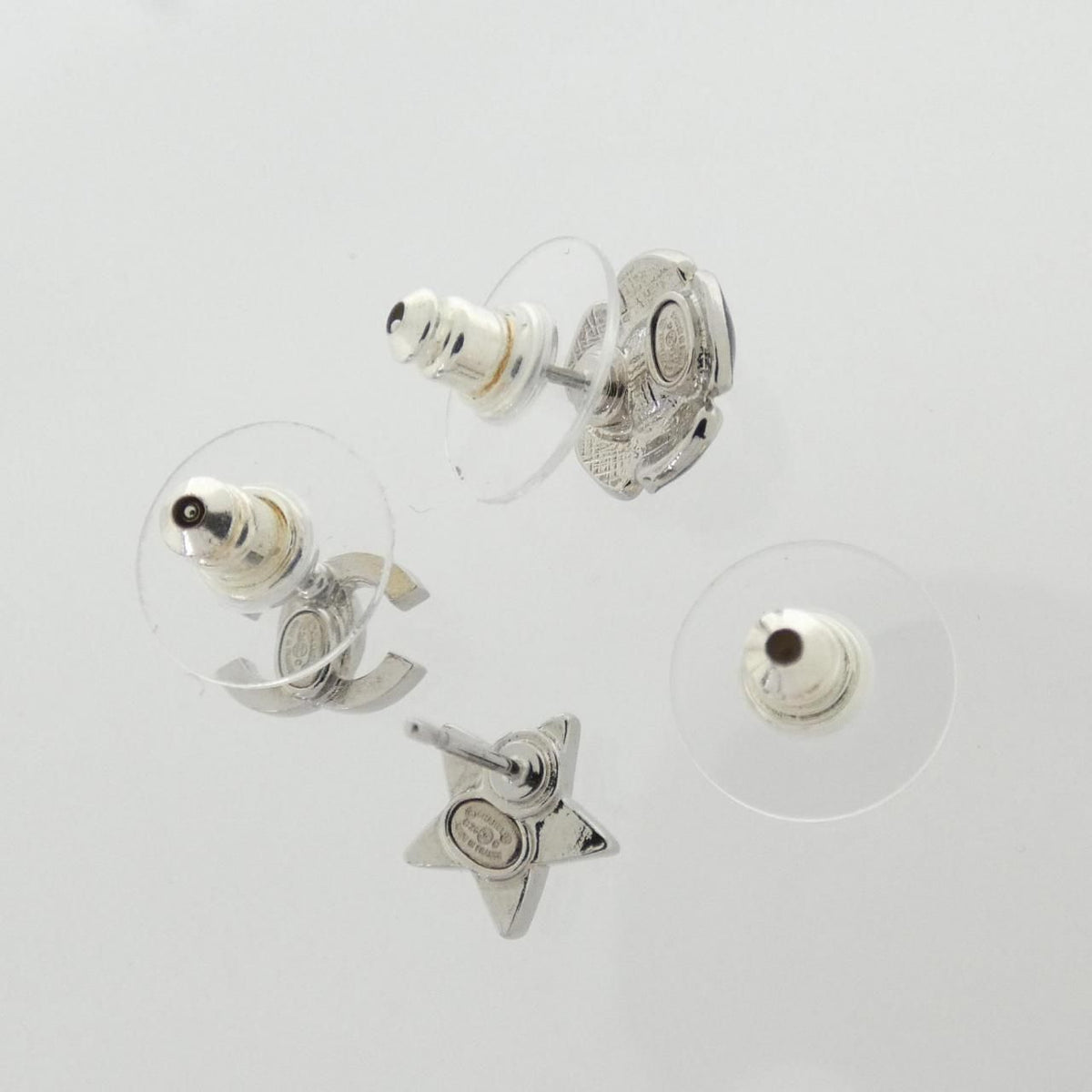 Chanel Earrings Silver — view 3