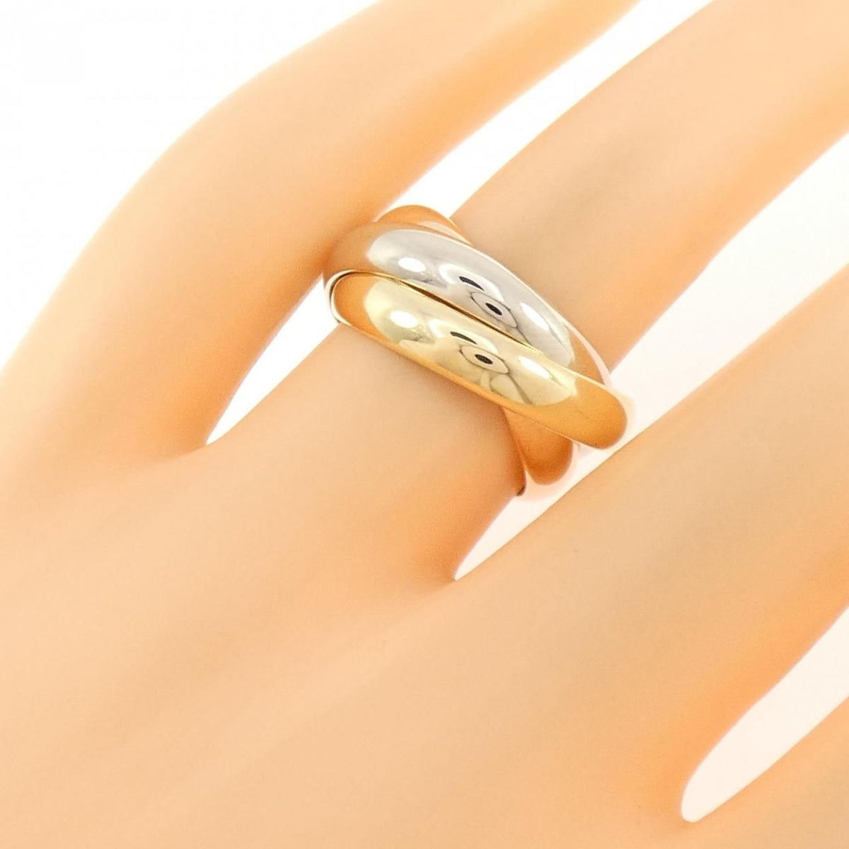 Cartier Trinity Ring Gold — view 5