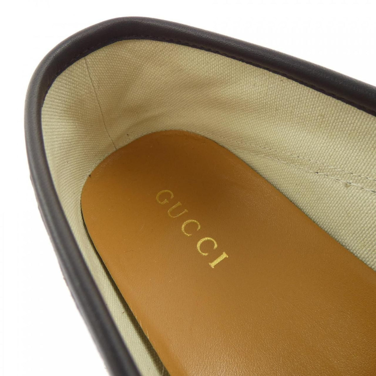 Gucci Flat Sneakers Brown — view 6