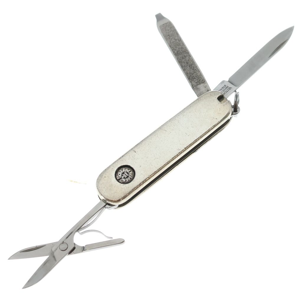 Chrome Hearts Knife Army SM V1 BS Flare Silver Necklace — view 6