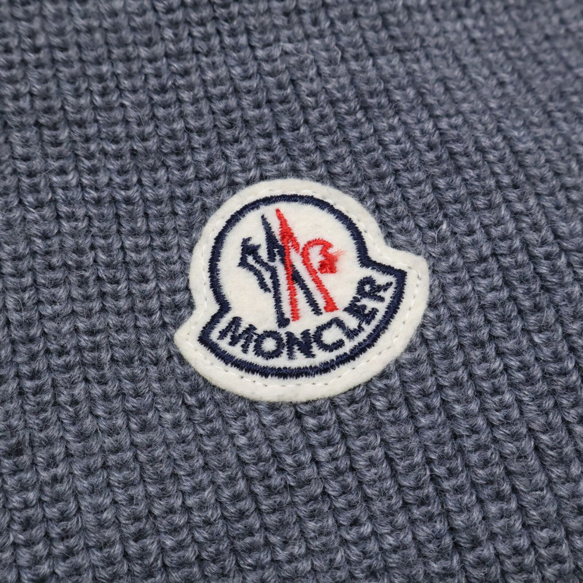 Moncler Maglione Tricot Gilet Knit Contrast Down Vest — view 7
