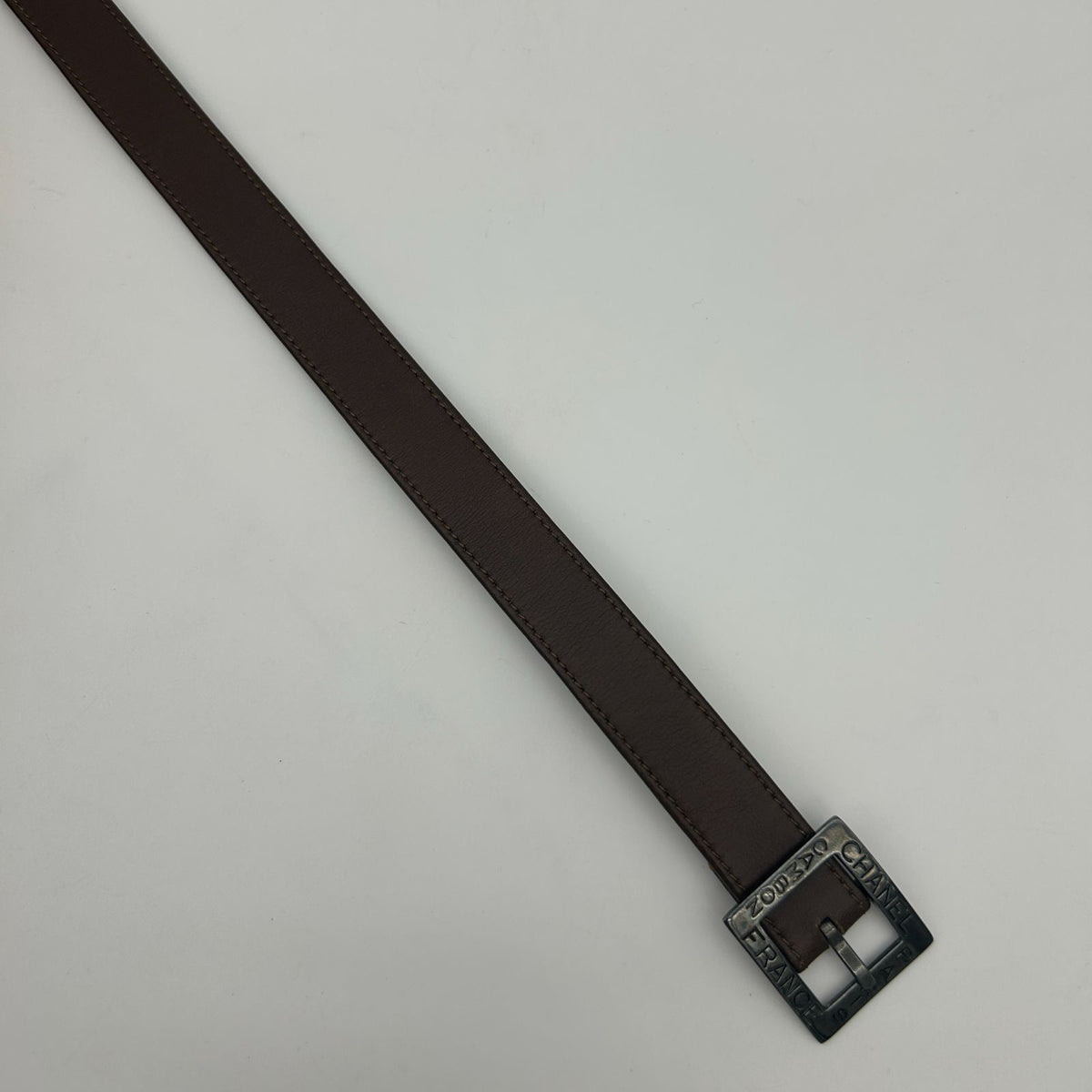 Chanel Belt Leather Black — view 7