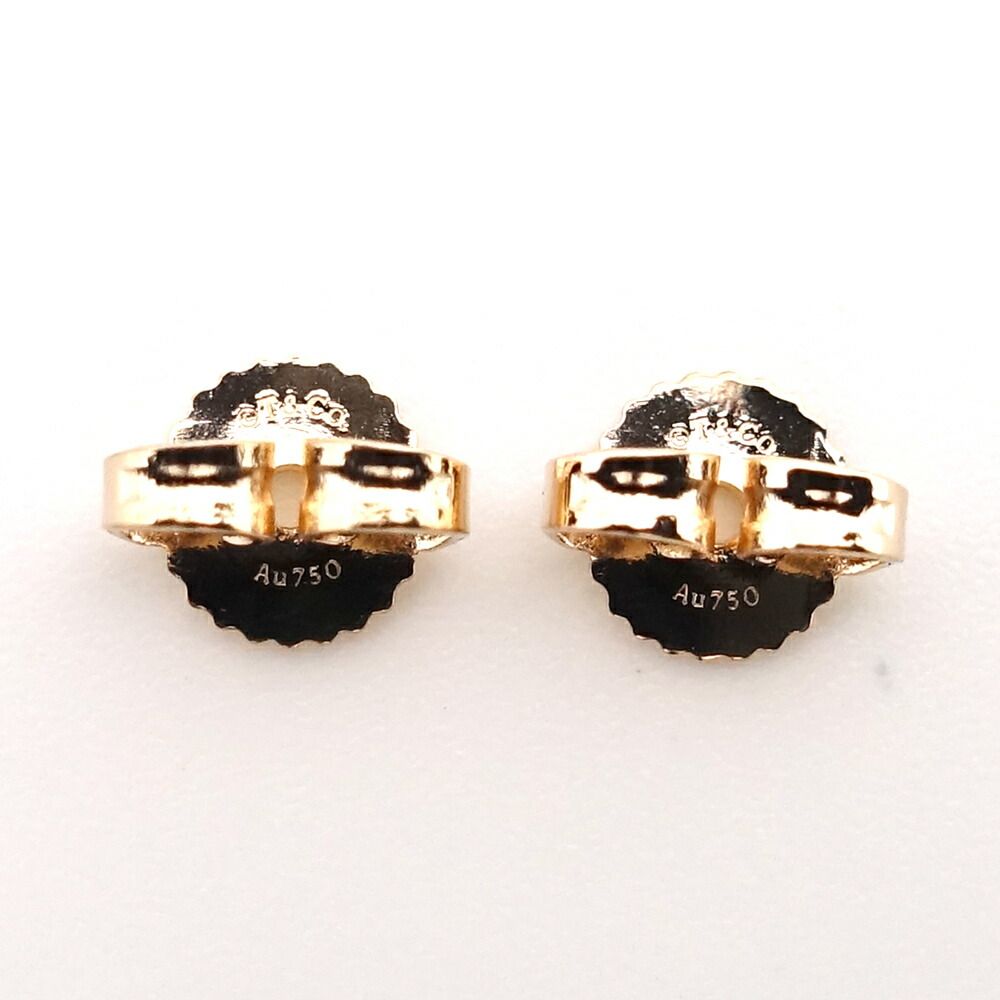 Tiffany & Co T Wire Hoop Earrings T Rose Gold — view 8