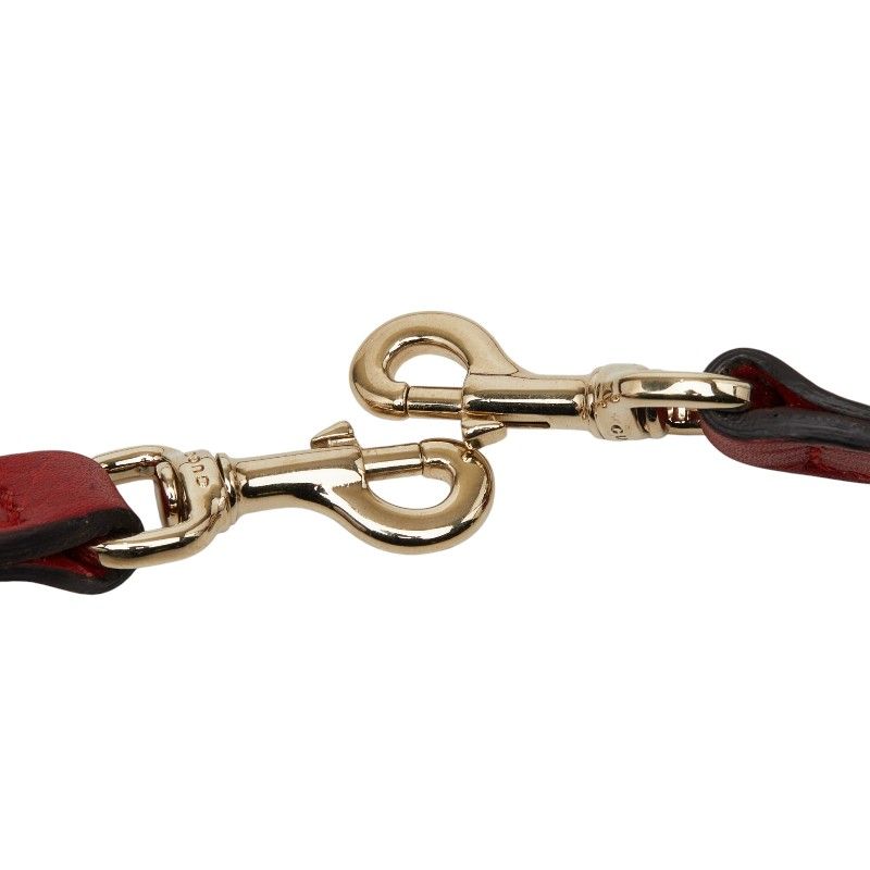 Gucci Shoulder Strap Red Leather — view 4