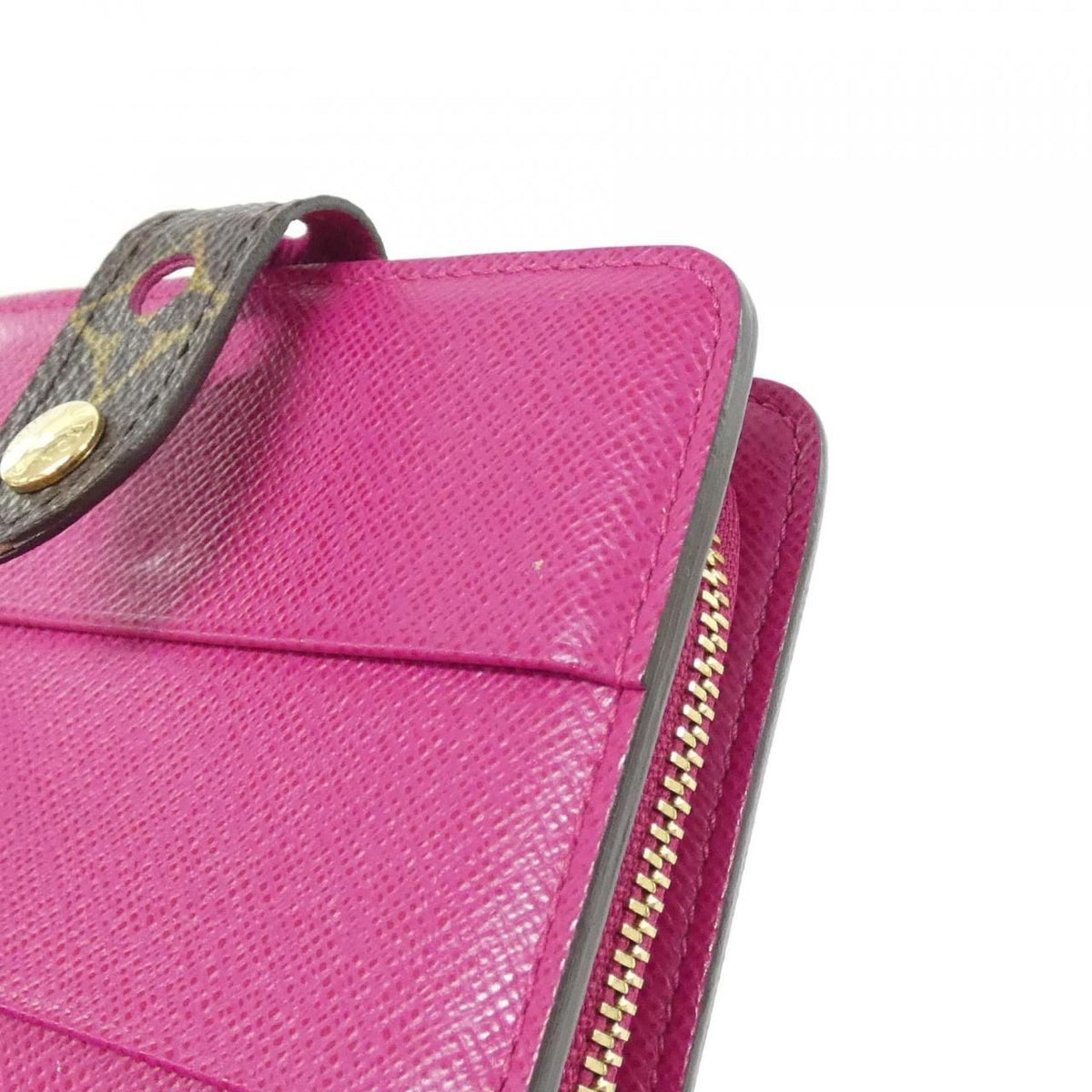 Louis Vuitton Monogram Perfo Compact Zip Wallet — view 8
