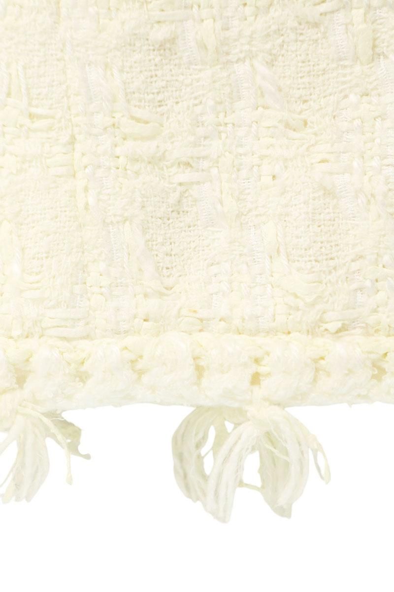 Chanel Side Zip Tweed Sleeveless Top 36 — view 3