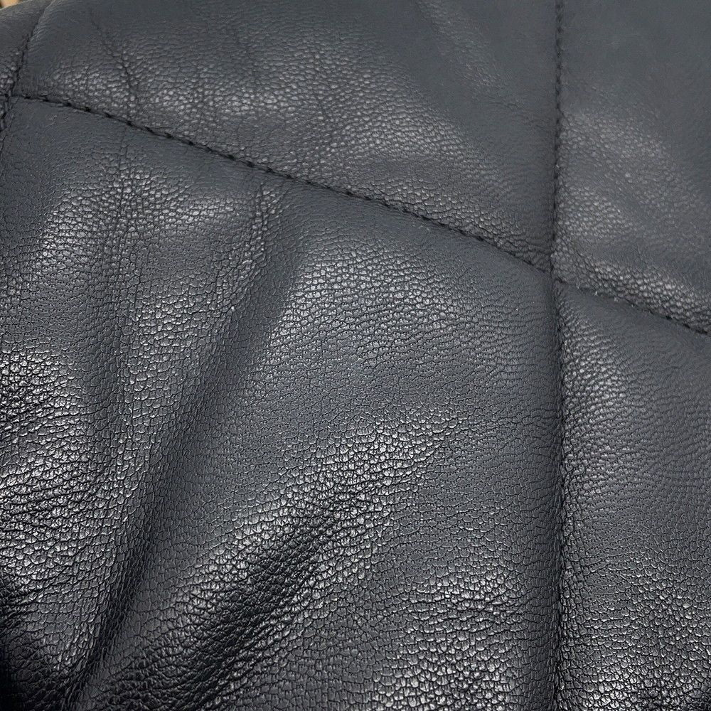 Chanel Chain Shoulder Bag 19 Large Lambskin 2-Way Black — view 8