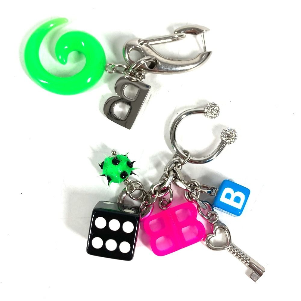 Balenciaga Earrings Logo Pigalle Collector Plastic Multicolor — view 6