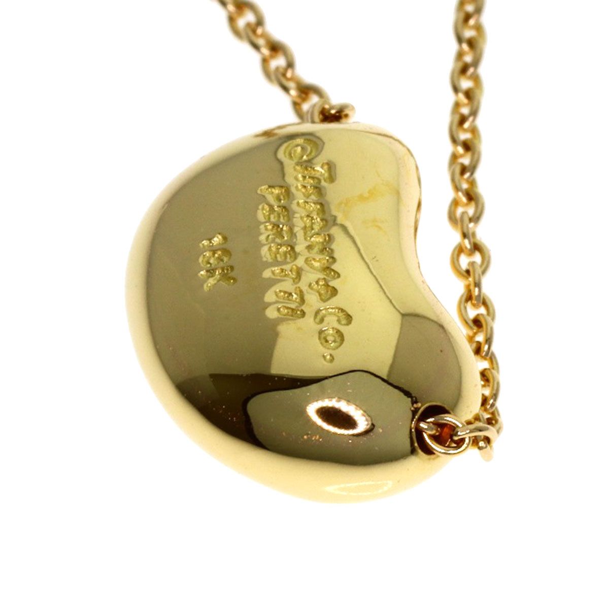 Tiffany & Co Bean Necklace 18K Yellow Gold — view 5