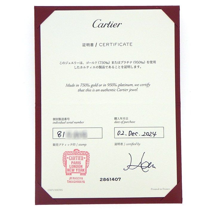 Cartier Bracelet Santos Chain 18K Yellow Gold — view 8