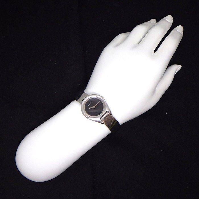 Gucci Watch Black Dial SS Quartz Analog — view 8