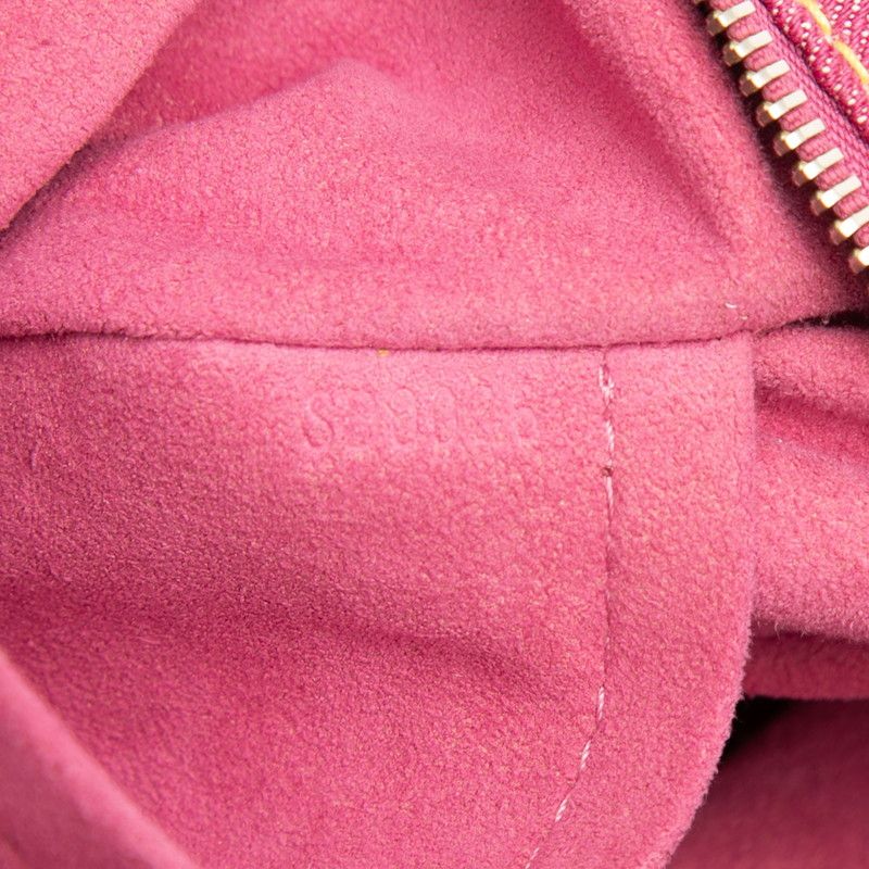 Louis Vuitton Monogram Denim Neo Speedy Handbag Pink — view 6