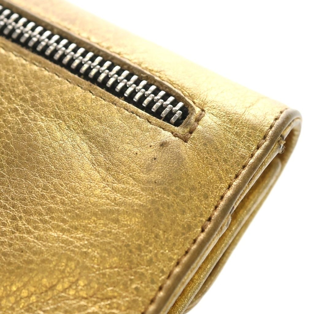 Chrome Hearts Wave Ltd Miami Limited Leather Wallet Gold — view 6