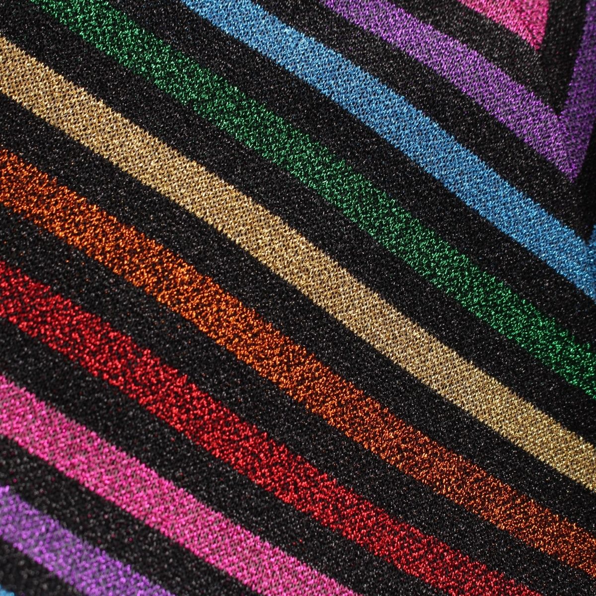Gucci Lame Knit Sleeveless Dress Rainbow — view 8