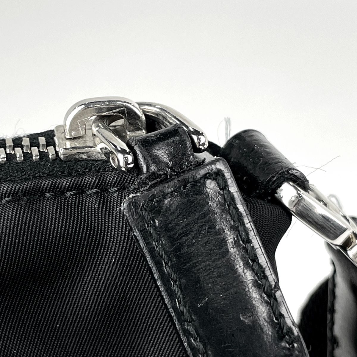 Prada Shoulder Bag Nylon Nero — view 8