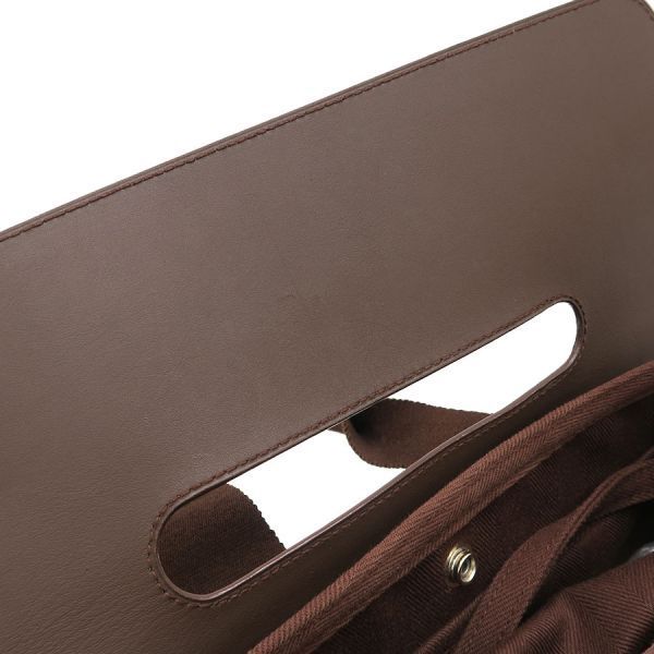 Hermes Valparaiso PM Tote Brown — view 8
