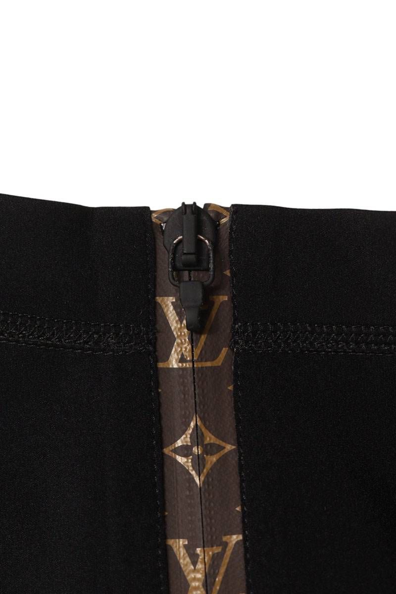 Louis Vuitton Nhy Mock Neck Fit Dress 34 — view 3