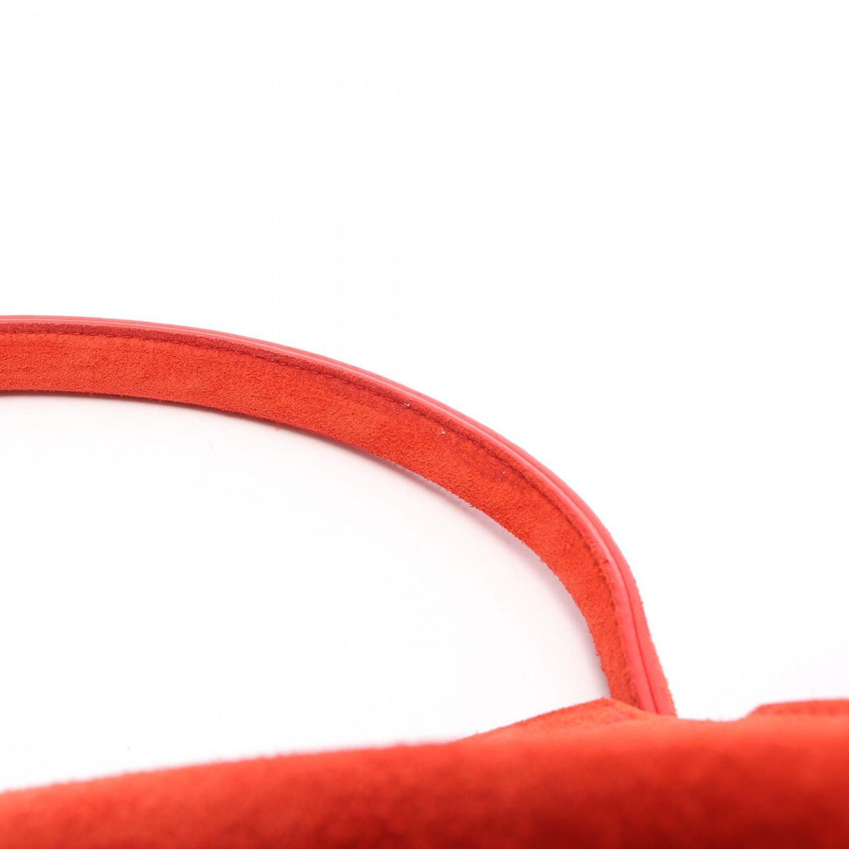 Bottega Veneta Tote Bag Arco Maxi Intrecciato Red Suede — view 8