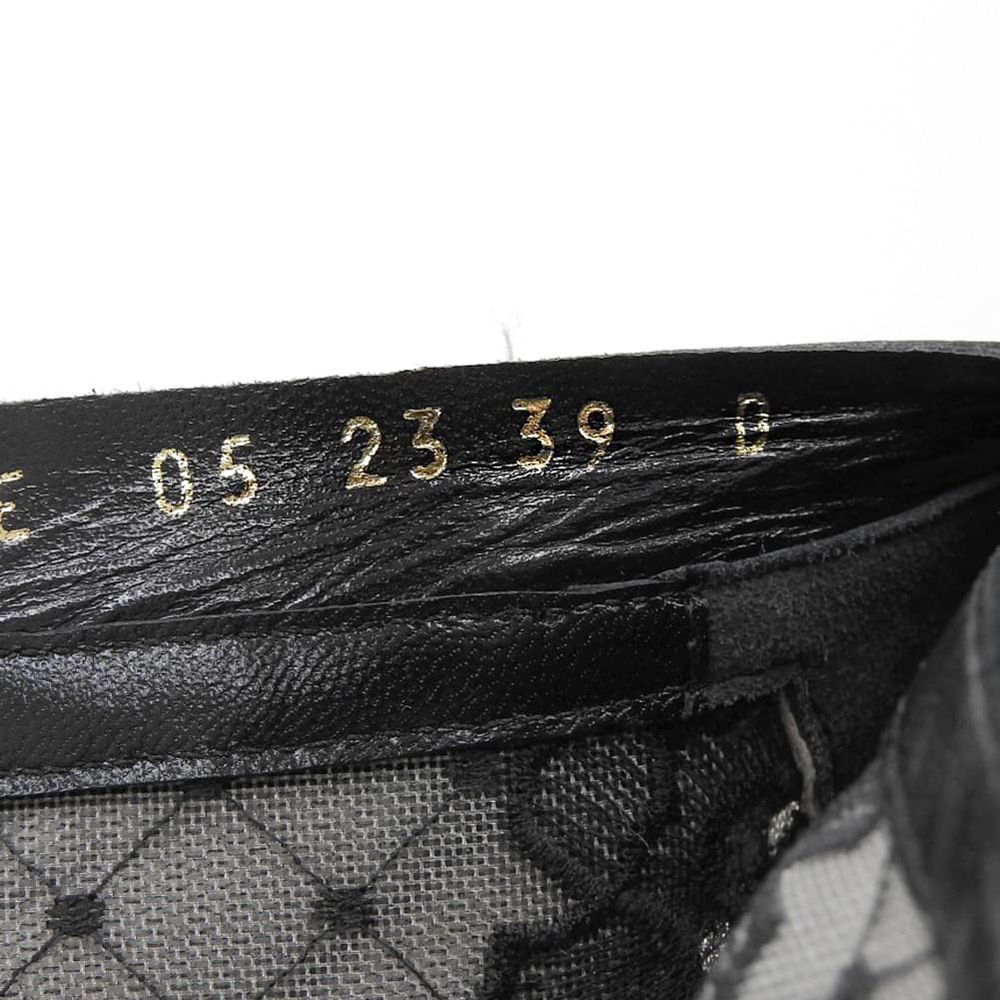 Dior Lace Embroidery Back Zip Up Boots Shoes Black Naughtily-d 39 — view 6