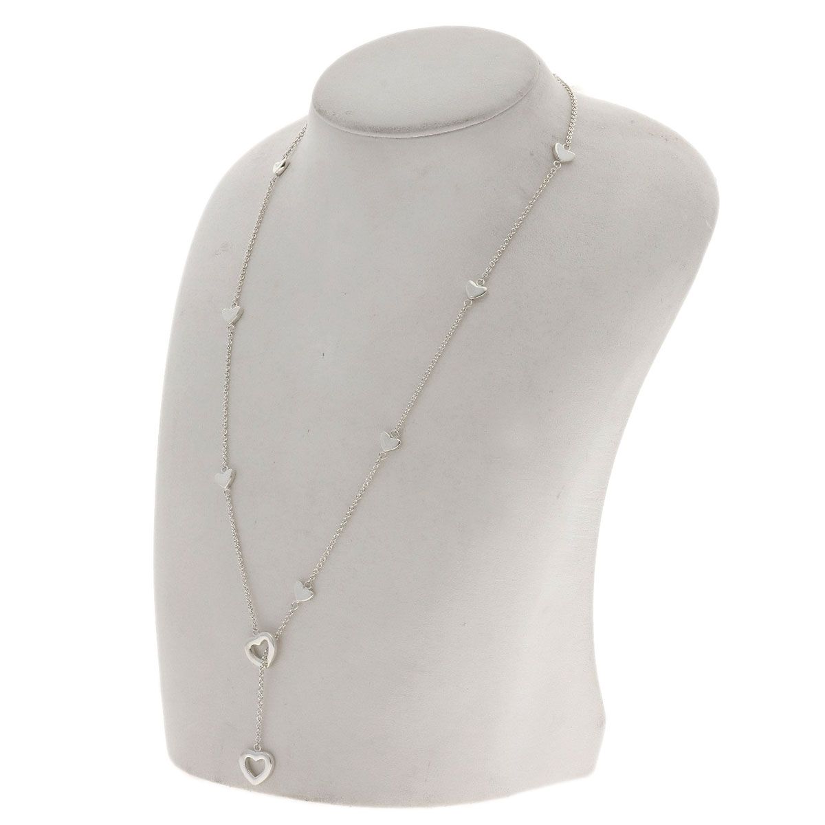 Tiffany & Co Heart Link Lariat Necklace — view 5