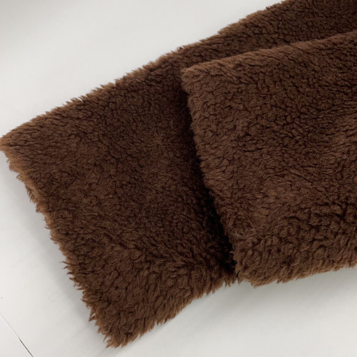Max Mara Weekend Brown Wool Blend Teddy Bear Coat 40 — view 8