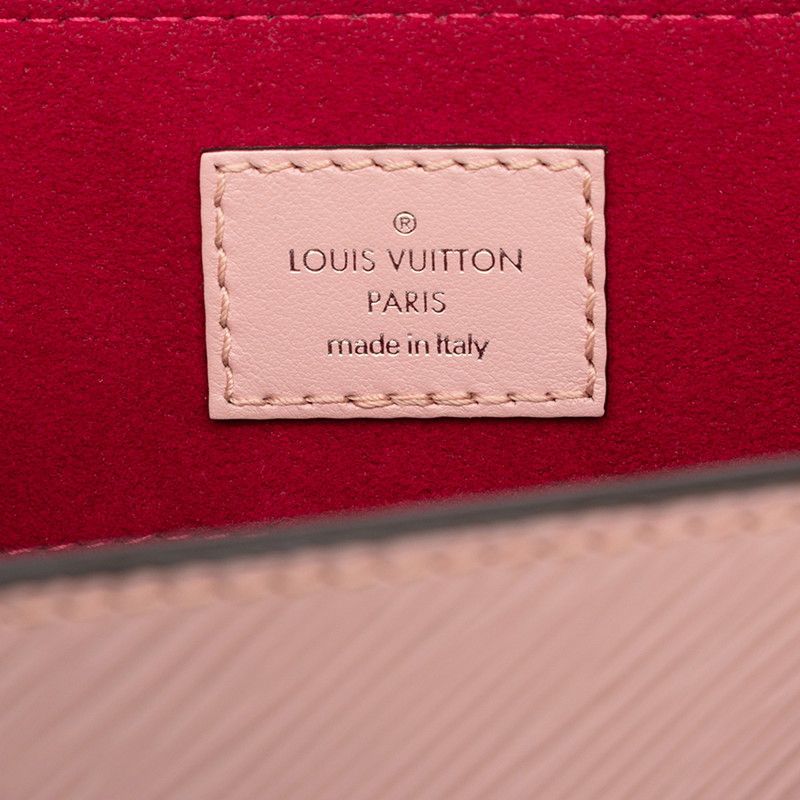 Louis Vuitton Epi Sac Plat BB 2-Way Shoulder Bag Rose Velours Pink Leather — view 5