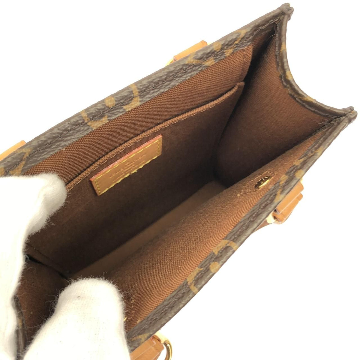 Louis Vuitton Monogram Petite Sac Plat — view 6
