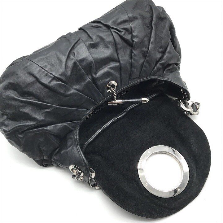 Dior Jazz Club Chain Shoulder Bag Black — view 8
