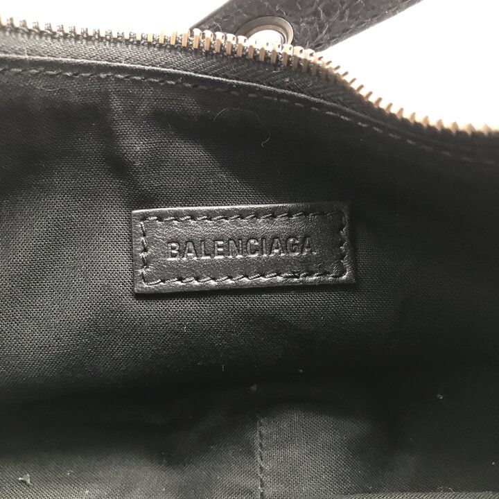 Balenciaga Le Cagole XS le Studs Shoulder Bag Leather Black Ribbon — view 8
