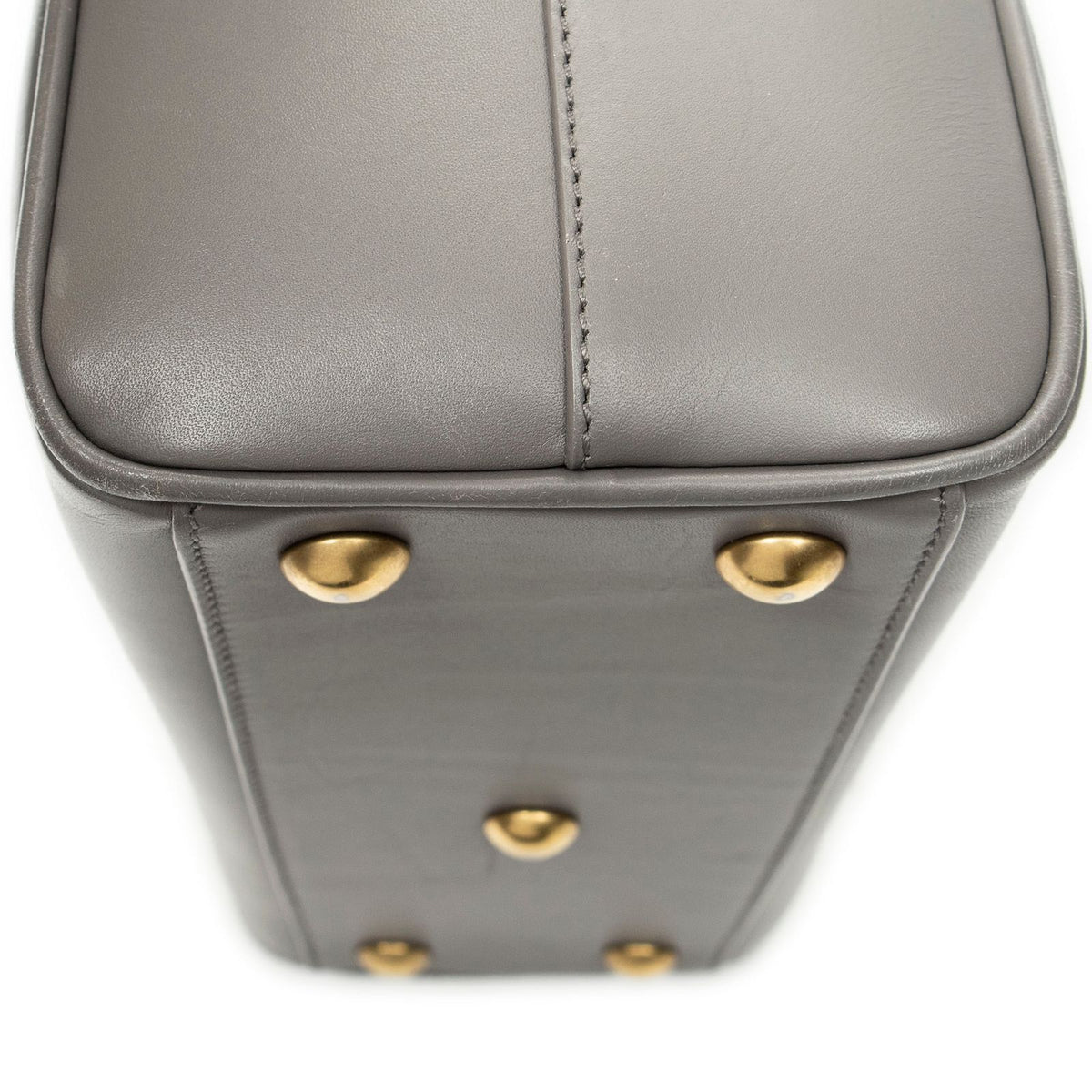 Saint Laurent Baby Duffle Taupe Smooth Leather — view 8