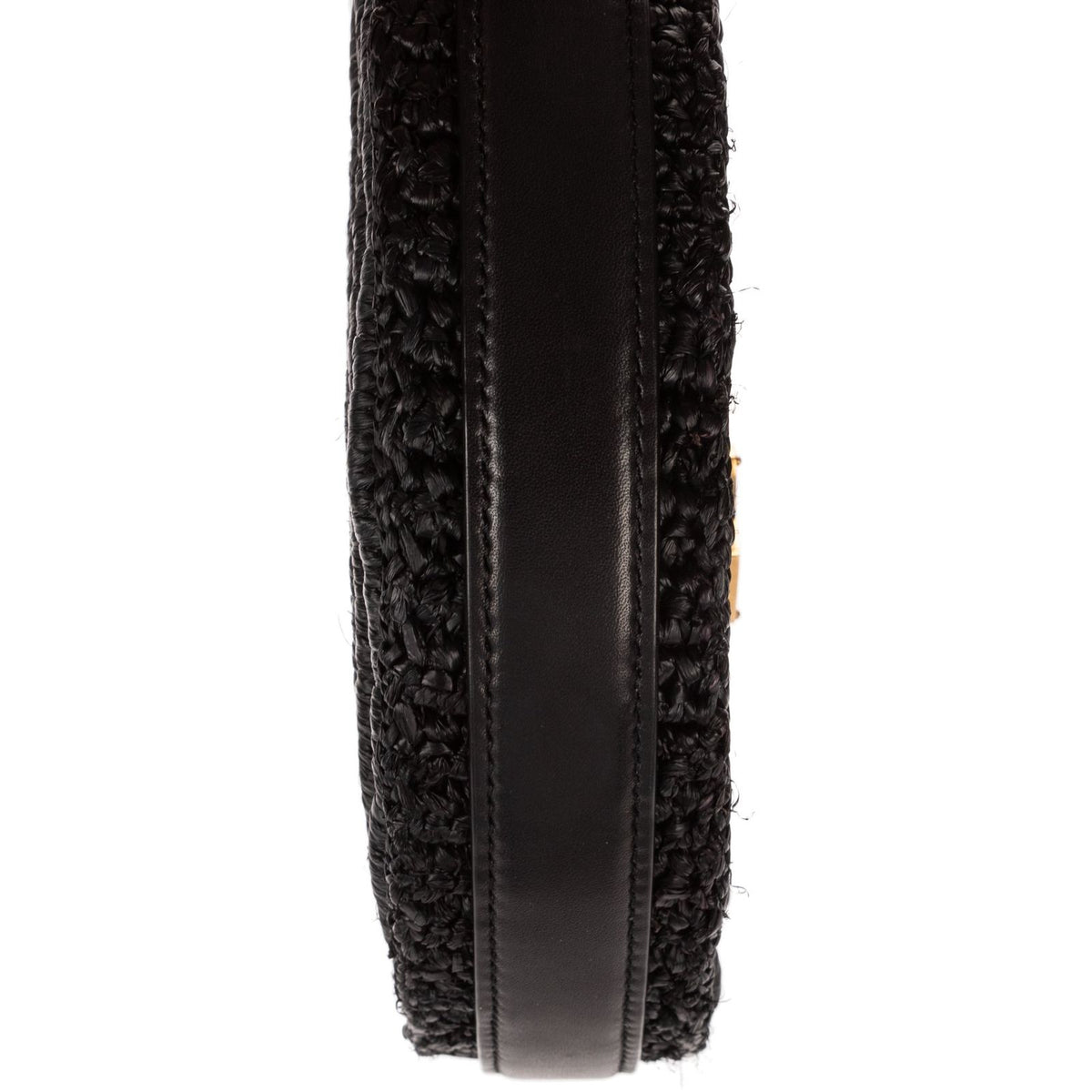 Saint Laurent Limited Edition Loulou Camera Round Black Spiral Embellishment — view 8
