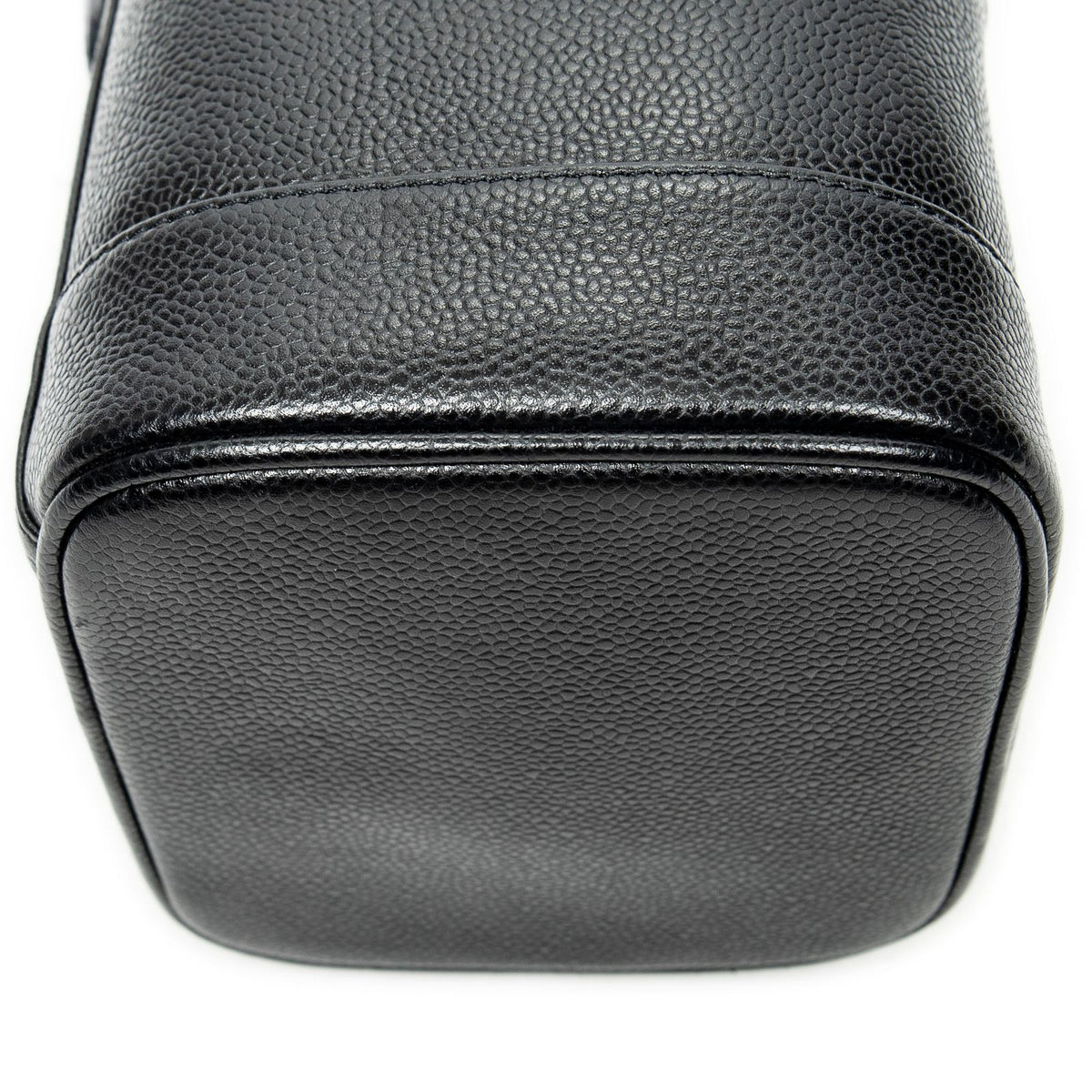 Chanel Timeless Tall Vanity Case Black Caviar Leather — view 8
